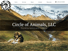 Tablet Screenshot of coanimals.com